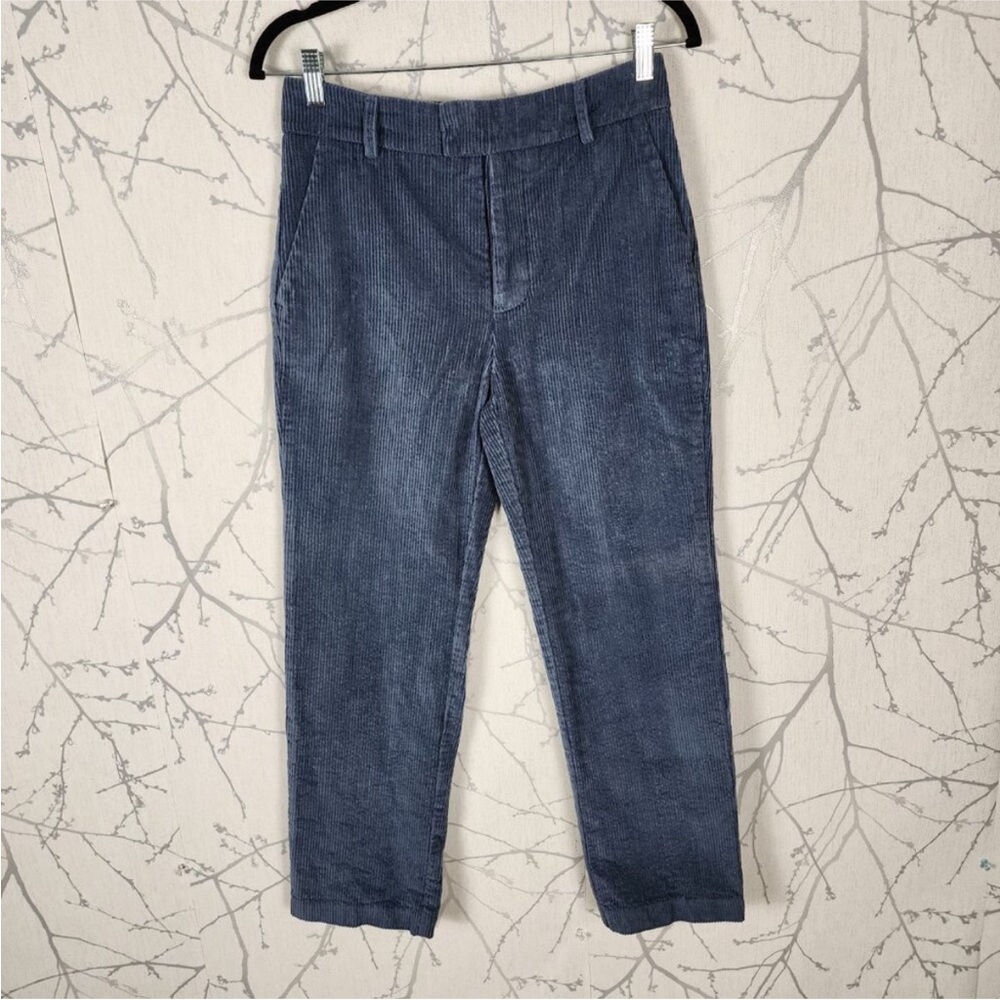 Zadig & Voltaire Blue Wide Tooth Corduroy Peter Velours Pants